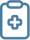 icon of a medical clipboard