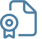 icon of a certificate