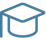 icon of a graduation cap