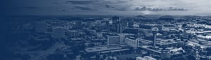 Aerial view of Knoxville Tennessee
